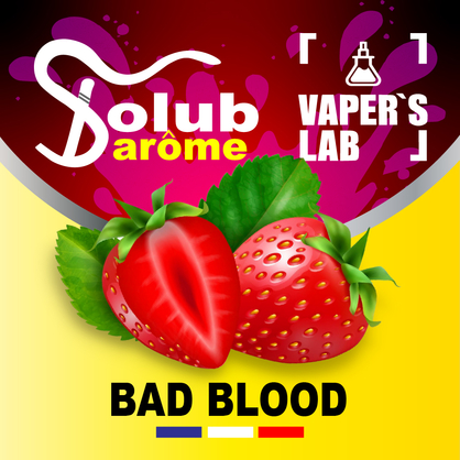 Фото, Видео, Аромки для самозамеса Solub Arome "Bad blood" (Клубничная конфета) 