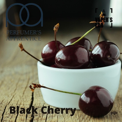 Фото, Відеоогляди на Харчовий ароматизатор для вейпа TPA "Black Cherry" (Чорна вишня) 