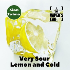 Ароматизатори для вейпа Xi'an Taima "Very Sour Lemon and Cold" (Дуже кислий і холодний лимон)