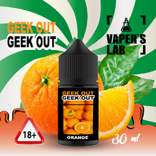 Рідини Salt для POD систем Geek Out - Апельсиновий джус 30