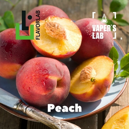 Фото на Ароматизатор для вейпа Flavor Lab Peach 10 мл