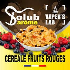 Ароматизаторы для самозамеса Solub Arome Céréale fruits rouges Кукурузные хлопья с ягодами