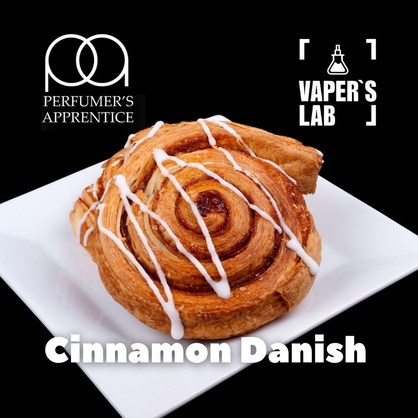 Фото, Видео, Лучшие вкусы для самозамеса TPA "Cinnamon Danish" (Булочка с корицей) 