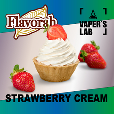 Flavorah Strawberry Cream Полуничний крем
