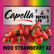 Аромки Capella Indo Strawberry #2 Індо Полуниця #2