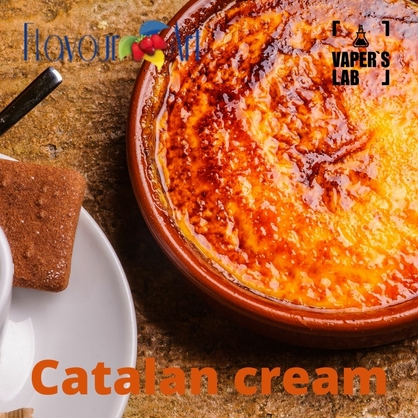 Фото на Аромку для вейпа FlavourArt Catalan cream Каталонский крем