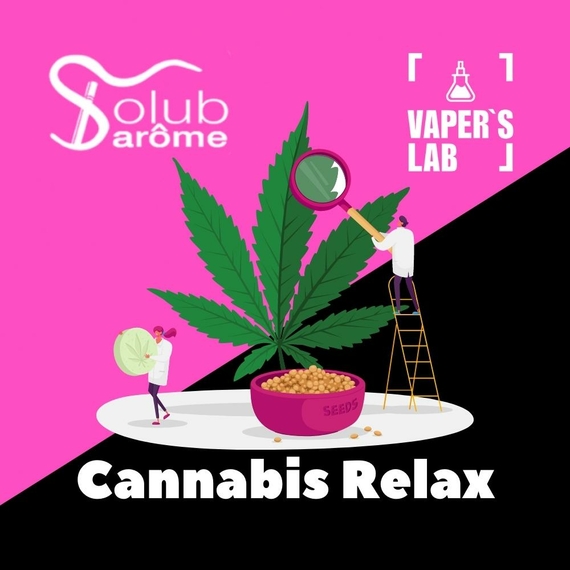 Отзывы на Лучшие вкусы для самозамеса Solub Arome "Cannabis relax" (Канабис) 