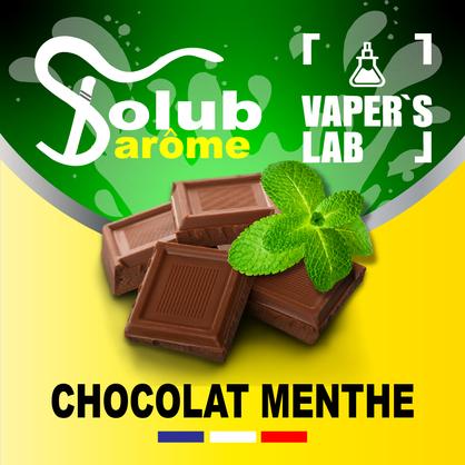 Фото, Видео, Аромки для самозамеса Solub Arome "Chocolat menthe" (Молочный шоколад с мятой) 