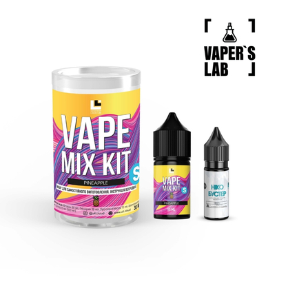 Фото, Відеоогляди Рідина Salt Vape Mix Kit Salt2 Pineapple 30 мл