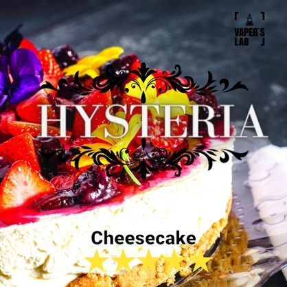 Фото, Відео на Заправки для вейпа Hysteria CheeseCake 30 ml