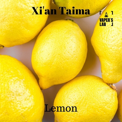 Фото, Відеоогляди на Ароматизатори для самозамісу Xi'an Taima "Lemon" (Лимон) 