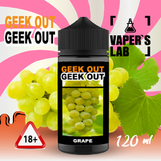 Жижа для вейпа без никотина дешево Geek Out - Виноградный Микс 120 мл