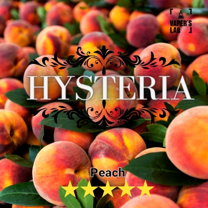 Фото, Видео на Жидкости для вейпа Hysteria Peach 30 ml