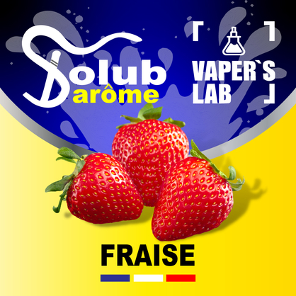 Фото, Відеоогляди на Ароматизатори для сольового нікотину Solub Arome "Fraise" (Полуниця) 
