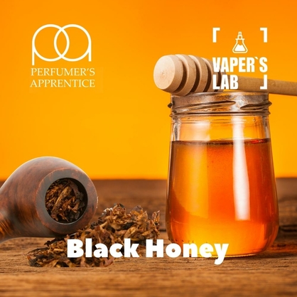 Фото, Видео, Aroma Фото, Видео, Компоненты для жидкостей Фото, Видео, Лучшие ароматизаторы для вейпа TPA "Black Honey" (Табак с черным медом) 