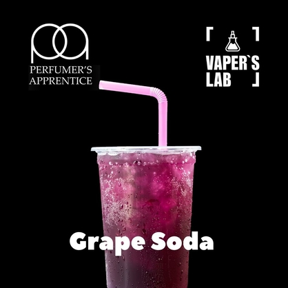 Фото, Видео, Компоненты для самозамеса TPA "Grape Soda" (Виноградная газировка) 