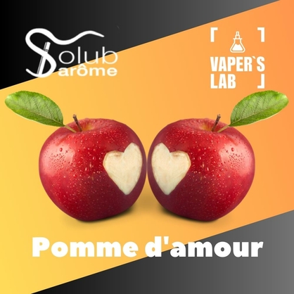 Фото, Видео, Ароматизаторы для вейпа купить украина Solub Arome "Pomme d\'amour" (Райское яблоко) 