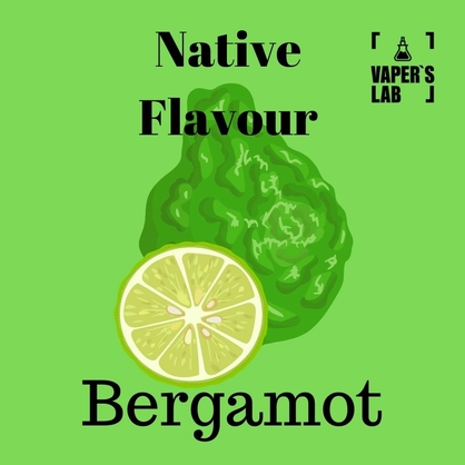 Фото, Відео на Безнікотинову рідину Native Flavour Bergamot 100 ml