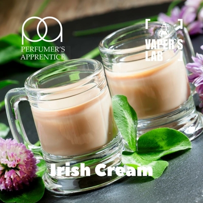 Фото, Видео, Пищевой ароматизатор для вейпа TPA "Irish Cream" (Ирландский крем) 