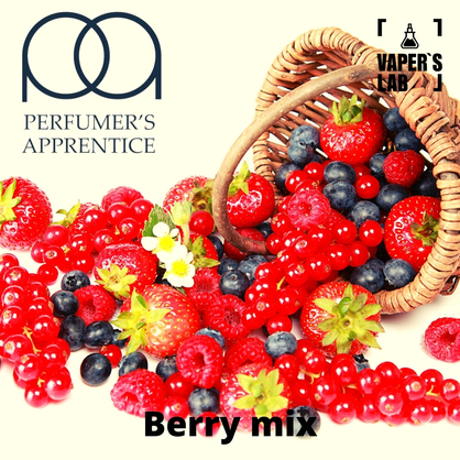 Фото, Видео, Натуральные ароматизаторы для вейпа  TPA "Berry mix" (Ягодный микс) 