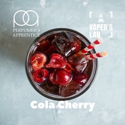 Фото, Видео, Ароматизатор для жижи TPA "Cola Cherry" (Вишневая кола) 