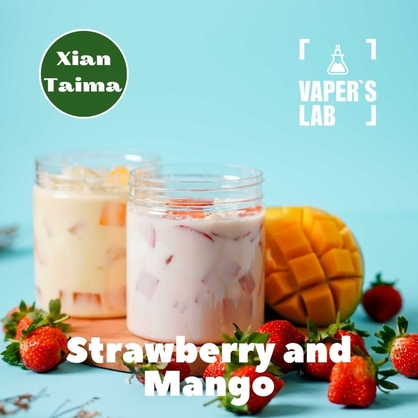 Фото, Видео, Аромки для вейпа Xi'an Taima "Strawberry and Mango" (Клубника манго) 