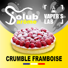 Solub Arome Crumble Framboise Малиновый пирог
