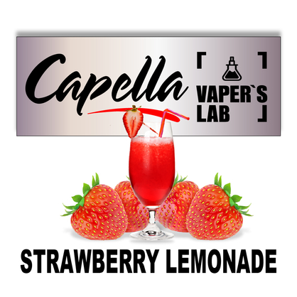 Фото на Aroma Capella Strawberry Lemonade Полуничний лимонад