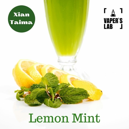 Фото, Видео, Натуральные ароматизаторы для вейпа  Xi'an Taima "Lemon Mint" (Лимон мята) 