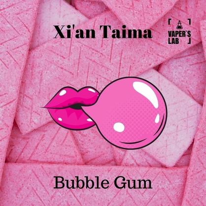 Фото, Видео, Ароматизаторы для вейпа купить украина Xi'an Taima "Bubble gum" (Жвачка) 