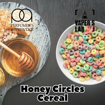 Фото, Видео, Аромки для самозамеса TPA "Honey Circles Cereal" (Медовые колечки) 