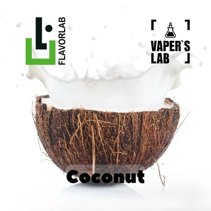 Фото на Аромку для вейпа Flavor Lab Coconut 10 мл