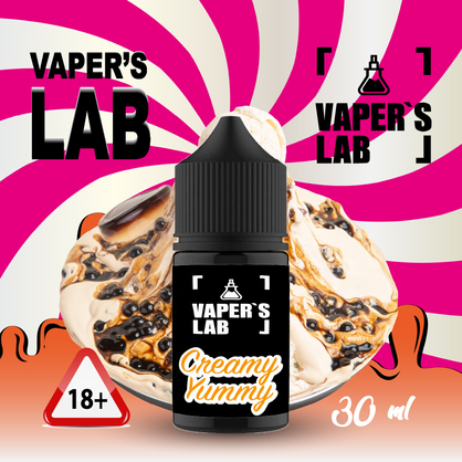 Фото, Відеоогляди Рідина Salt Vaper's LAB Salt Creamy yammy 30 ml