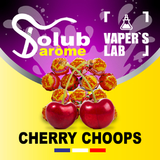 Solub Arome Cherry choops Вишневая кола в чупа-чупсе