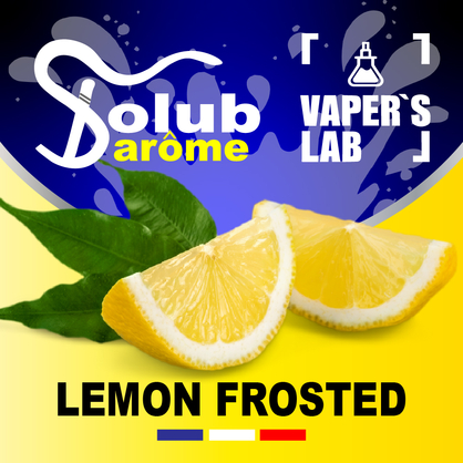 Фото, Видео, Ароматизатор для вейпа Solub Arome "Lemon frosted" (Лимонная глазурь) 