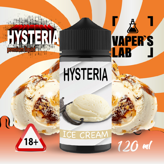 Отзывы  безникотиновая жидкость hysteria ice cream 100 ml
