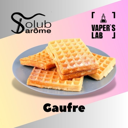 Фото, Відеоогляди на Аромки для вейпа Solub Arome "Gaufre" (Вафлі) 