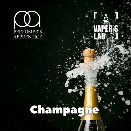 Фото, Видео, Ароматизаторы для вейпа купить украина TPA "Champagne" (Шампанское) 