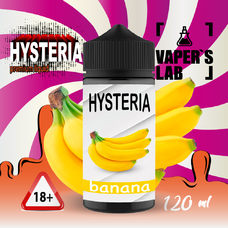Жидкость для вейпа бесплатно Hysteria Banana 100 ml