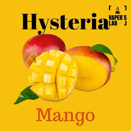 Фото, Видео на жидкость для вейпа Hysteria Mango 100 ml