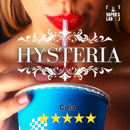 Фото купить заправку для вейпа hysteria cola 60 ml