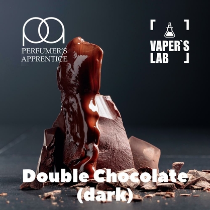 Фото, Видео, Ароматизаторы для вейпа купить украина TPA "Double Chocolate (Dark)" (Двойной темный шоколад) 