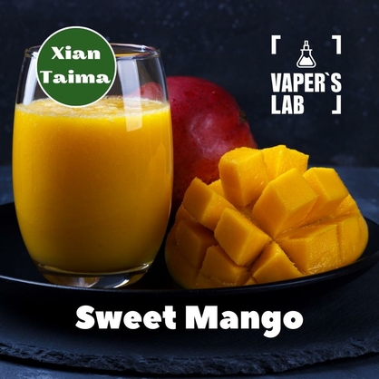 Фото, Відеоогляди на Ароматизатори для рідини вейпів Xi'an Taima "Sweet Mango" (Солодкий манго) 