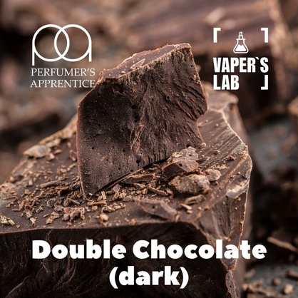 Фото, Видео, Ароматизаторы для вейпа купить украина TPA "Double Chocolate (Dark)" (Двойной темный шоколад) 