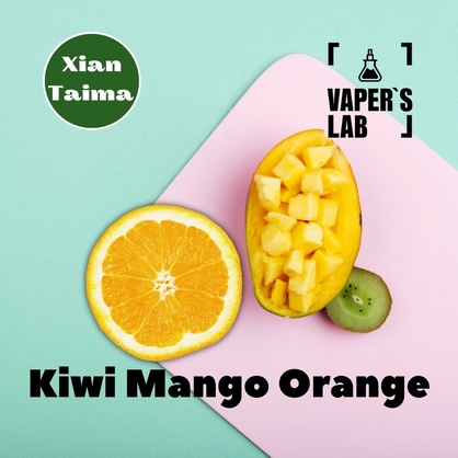 Фото, Видео, Аромки для самозамеса Xi'an Taima "Kiwi Mango Orange" (Киви манго апельсин) 