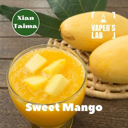 Фото, Відеоогляди на Ароматизатори для рідини вейпів Xi'an Taima "Sweet Mango" (Солодкий манго) 