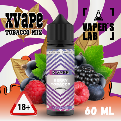 Фото, Відео на Жижи XVape Berry Tobacco