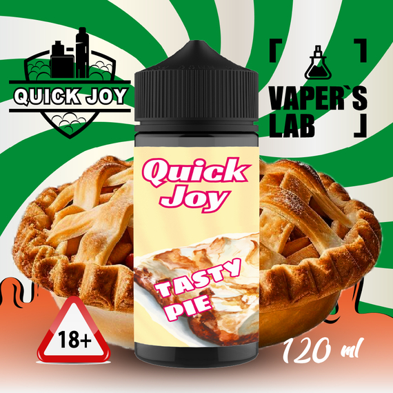 Відгуки на Заправки до вейпа Quick Joy Tasty pie 120ml