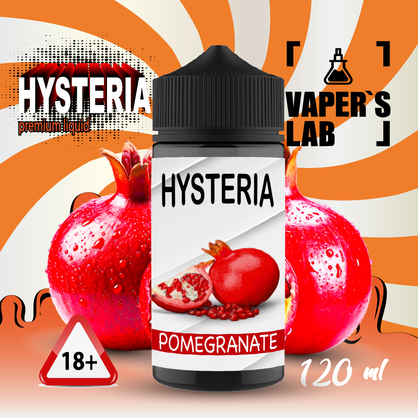 Фото жижа для вейпа купити hysteria pomegranate 100 ml