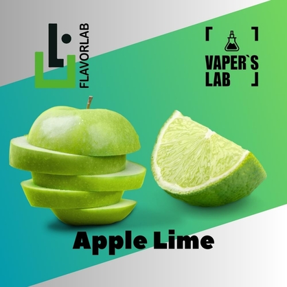 Фото, Відеоогляди на Ароматизатори Flavor Lab Apple Lime 10 мл